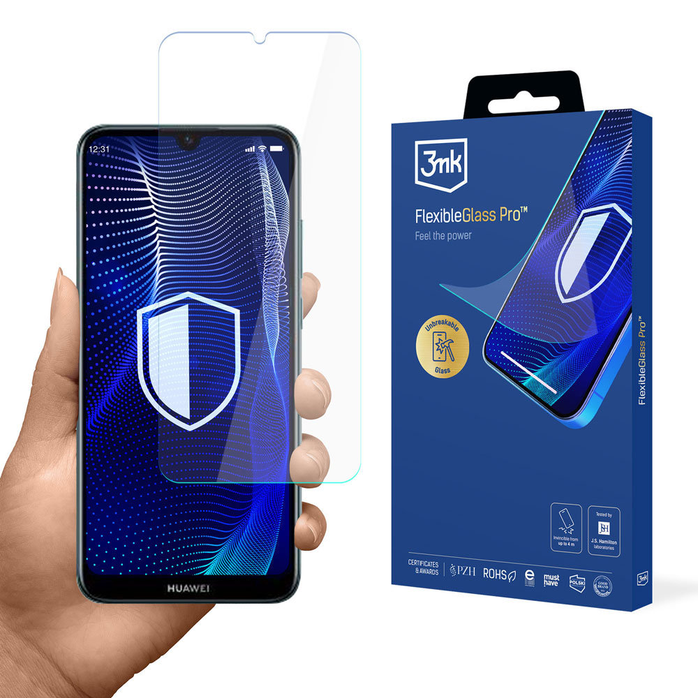 Nietłukące się szkło na ekran Huawei Y6 2019 - 3mk FlexibleGlass Pro