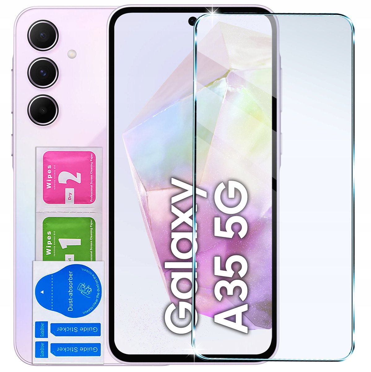 Szkło Hartowane do Samsung Galaxy A35 5G OCHRONNE SZYBKA 9H