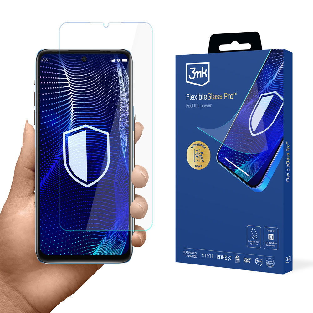 Nietłukące się szkło na ekran Infinix Hot 20 - 3mk FlexibleGlass Pro