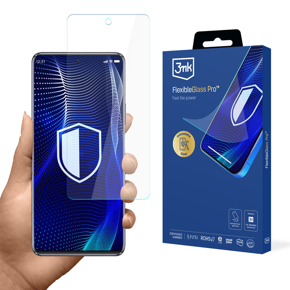 Nietłukące się szkło na ekran Huawei Nova 9 SE - 3mk FlexibleGlass Pro