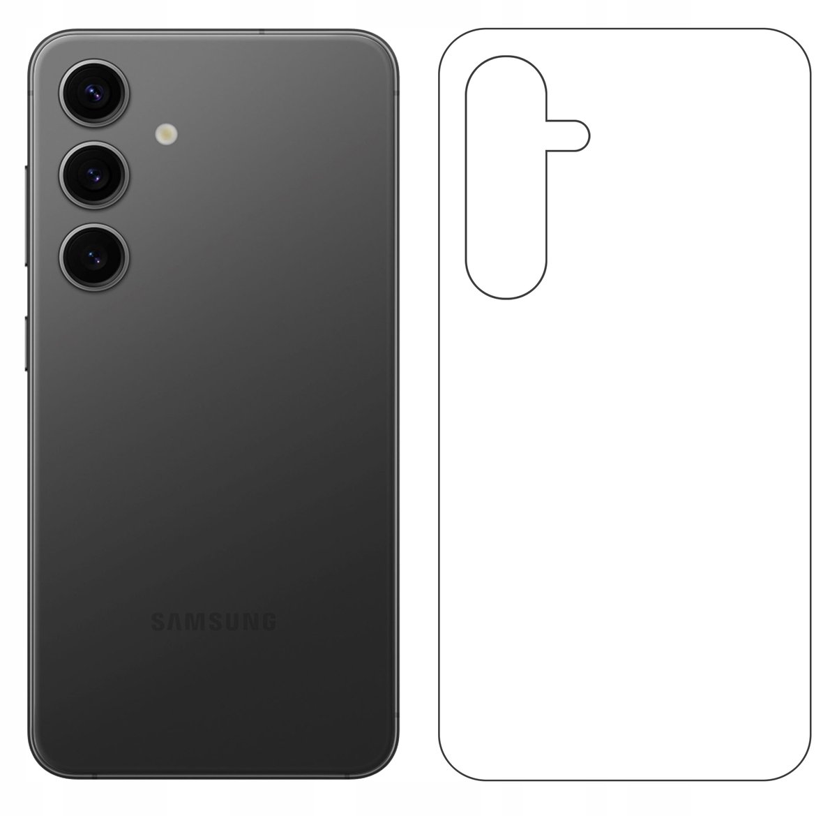 FOLIA HYDROŻELOWA NA TYŁ do Samsung Galaxy S24 Plus