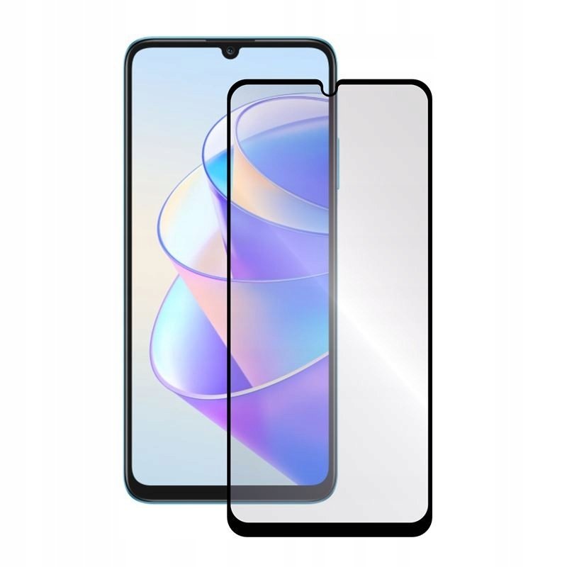 9H SZKŁO hartowane Szkiełko Szybka do Honor X7 X7a FULL 6D czarne