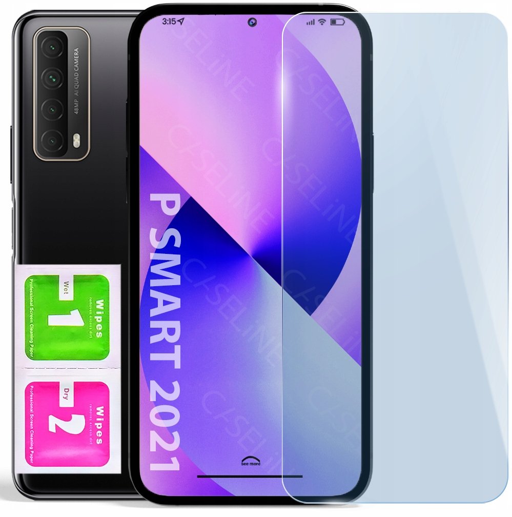 Szkło Hartowane do HUAWEI P SMART 2021 (szybka 9H, płaskie 2.5D)