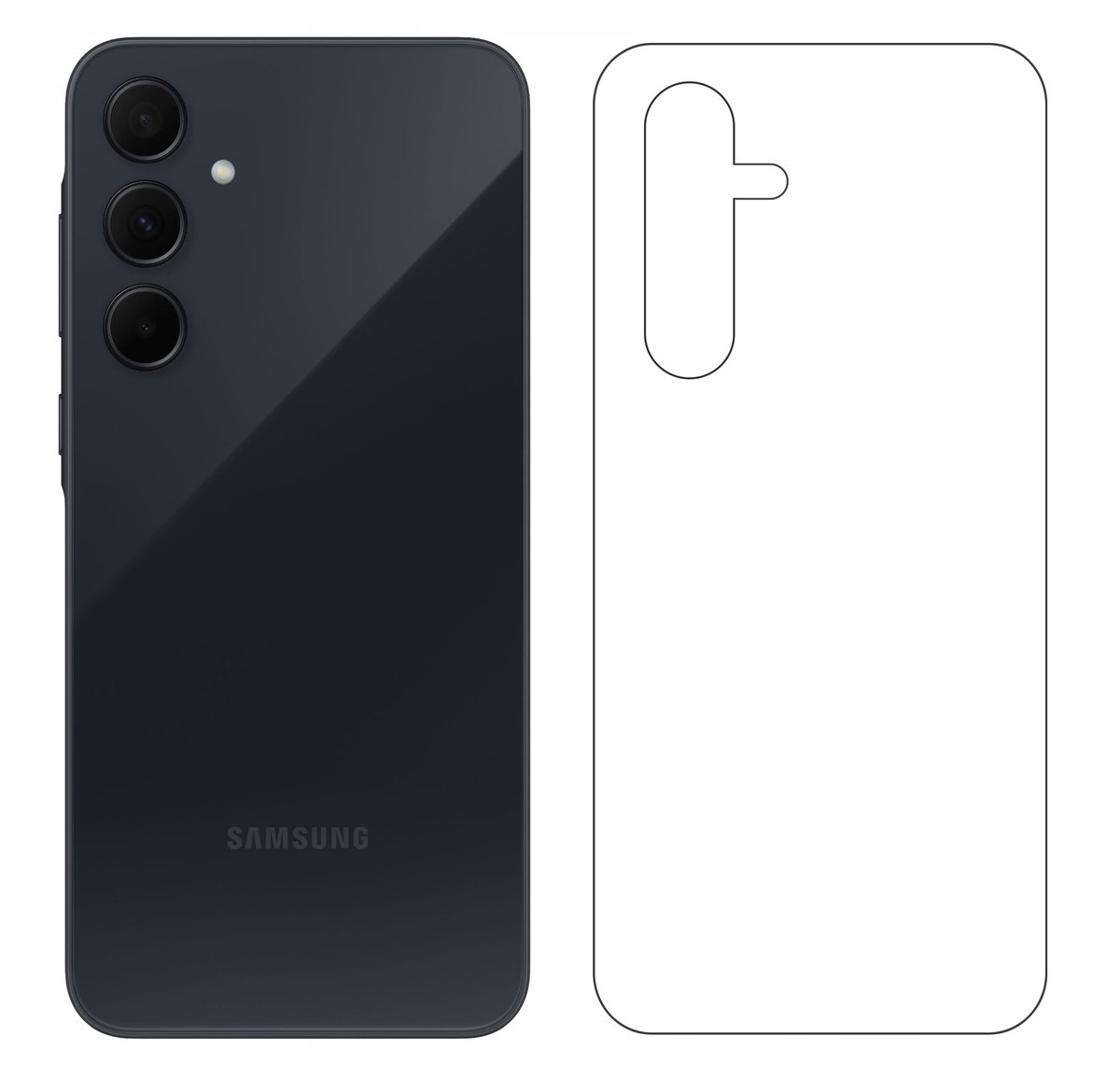 FOLIA HYDROŻELOWA NA TYŁ do Samsung Galaxy A35