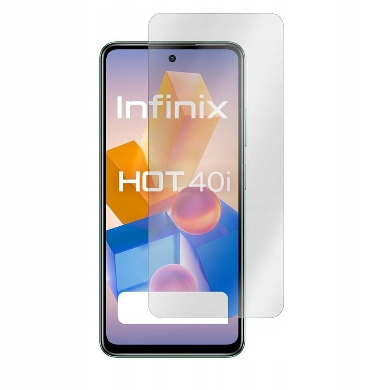 9H SZKŁO hartowane do Infinix HOT 40i X6528B I Smart 8 X6525 Szybka