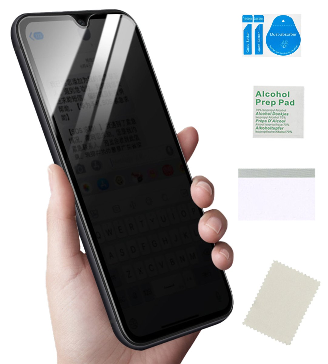 Folia ochronna prywatyzująca do SAMSUNG GALAXY M15 5G szkło nie pęka TPU