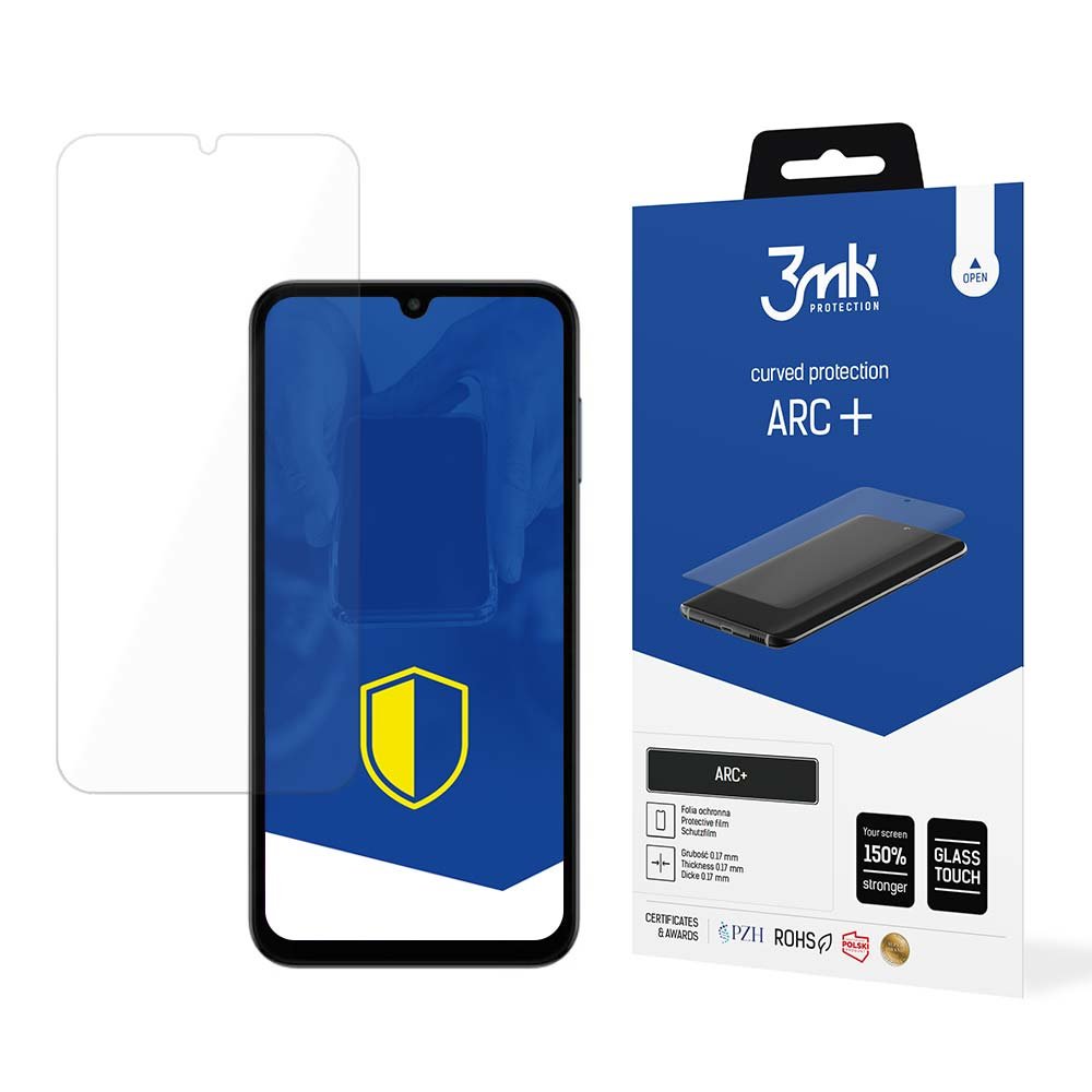 2x Folia ochronna na zaokrąglony ekran do Samsung Galaxy M15 5G - 3mk ARC+