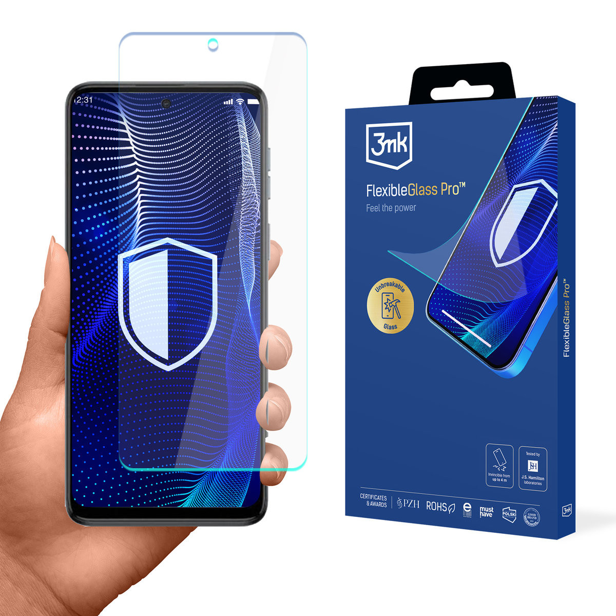 Nietłukące się szkło na ekran Vivo Y200i - 3mk FlexibleGlass Pro