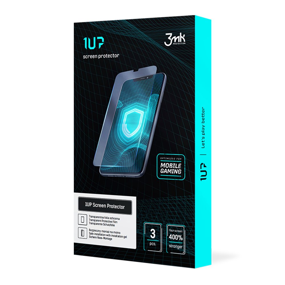 [3szt.] Antyuderzeniowa folia ochronna 3mk 1UP na Huawei Nova 12 SE