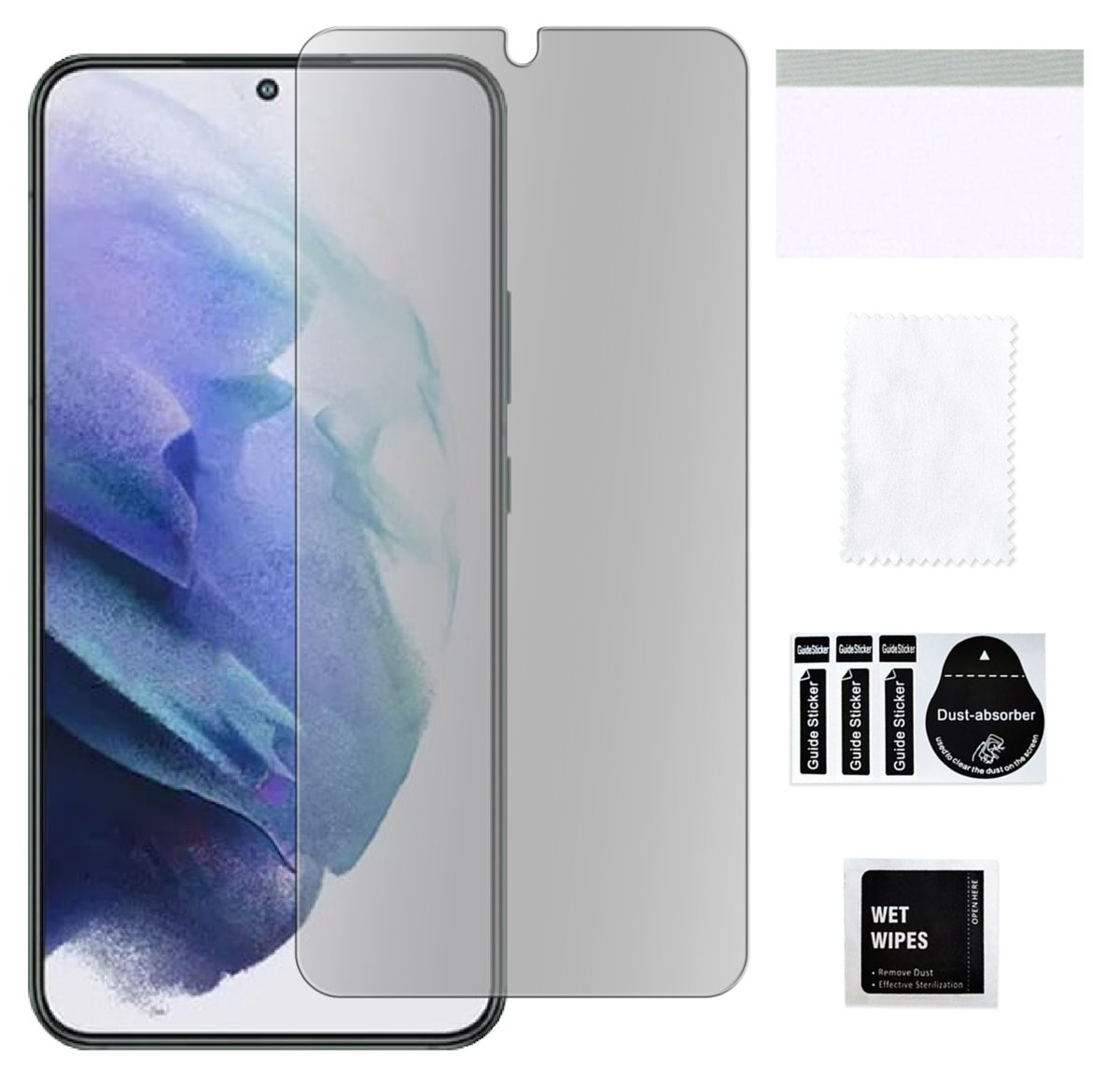 Szkło hybrydowe matowe do SAMSUNG GALAXY S22 PLUS ochrona na ekran matt 9H