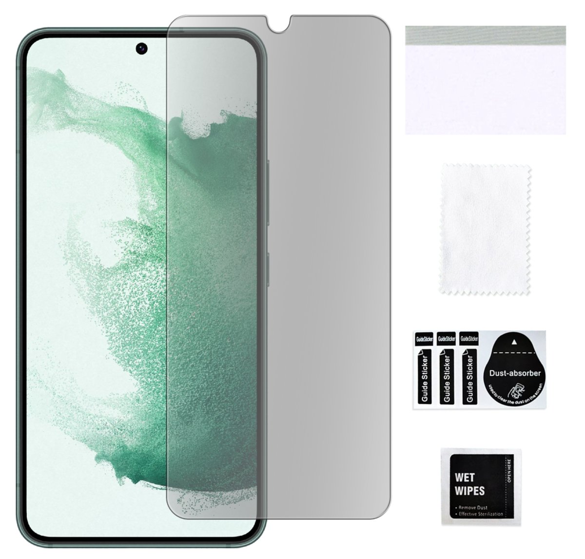 Szkło hybrydowe matowe do SAMSUNG GALAXY S22 ochrona na ekran cienkie matt