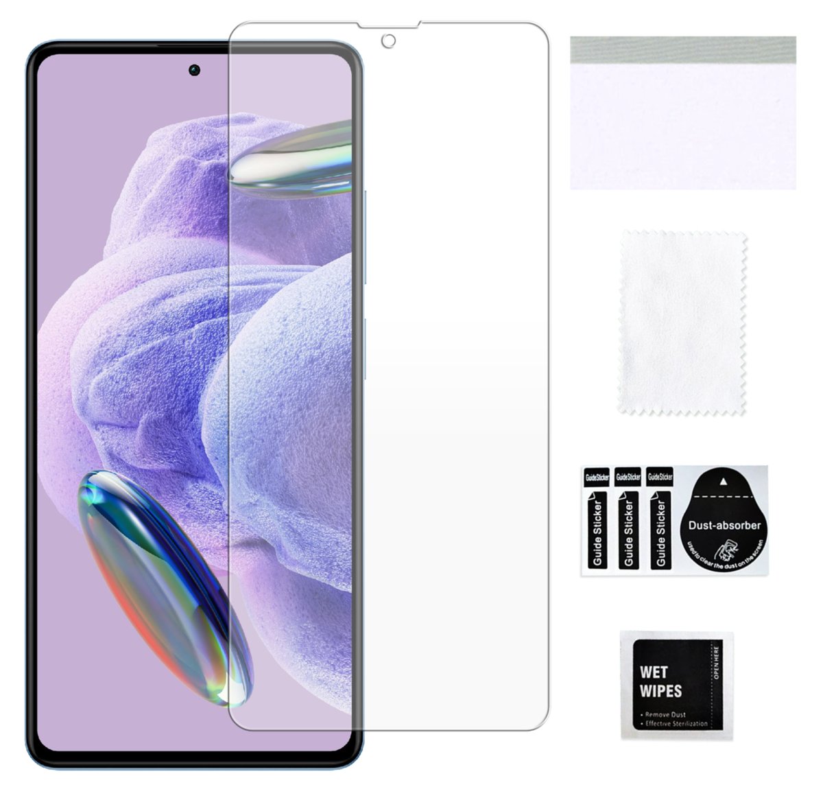 Szkło hybrydowe do XIAOMI REDMI NOTE 12 PRO PLUS ochrona na ekran mocne 9H