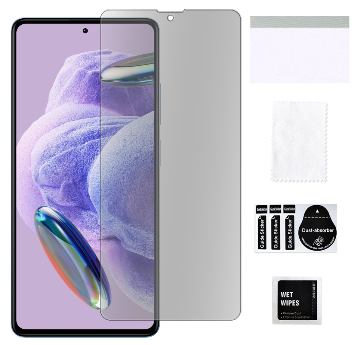 Szkło hybrydowe matowe do XIAOMI REDMI NOTE 12 PRO PLUS ochrona na ekran 9H