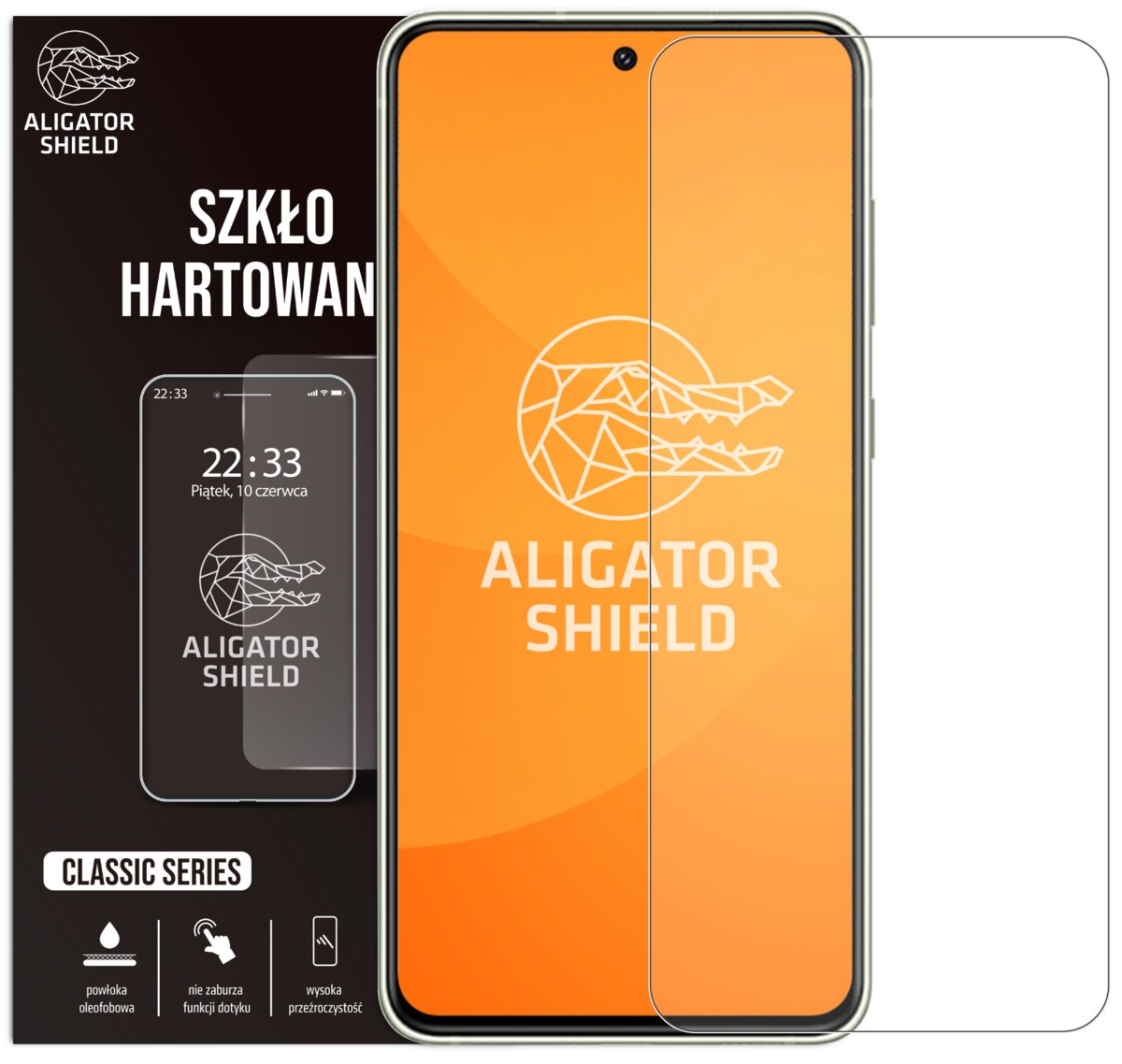 SZKŁO HARTOWANE DO SAMSUNG GALAXY S23 FE SZYBKA OCHRONNA NA EKRAN 9H