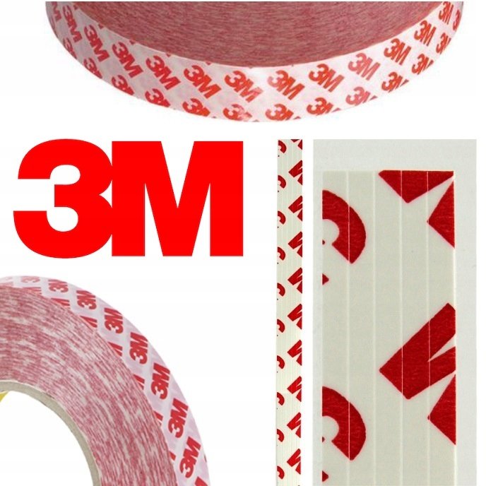 KLEJ TAŚMA DWUSTRONNA MONTAŻOWA 2MM 75CM MOCNA 3M WYMIANA EKRANU LCD