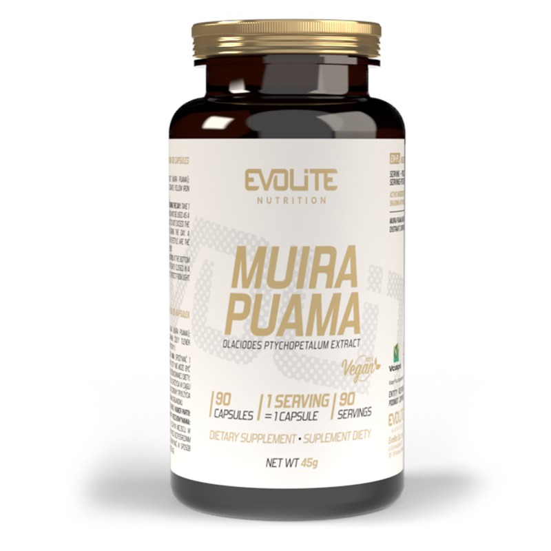 Evolite Muira Puama 400mg 90vkap. Afrodyzjak Pamięć