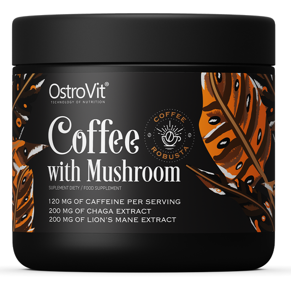 OstroVit Coffee with Mushroom 150g Adaptogeny Grzyby