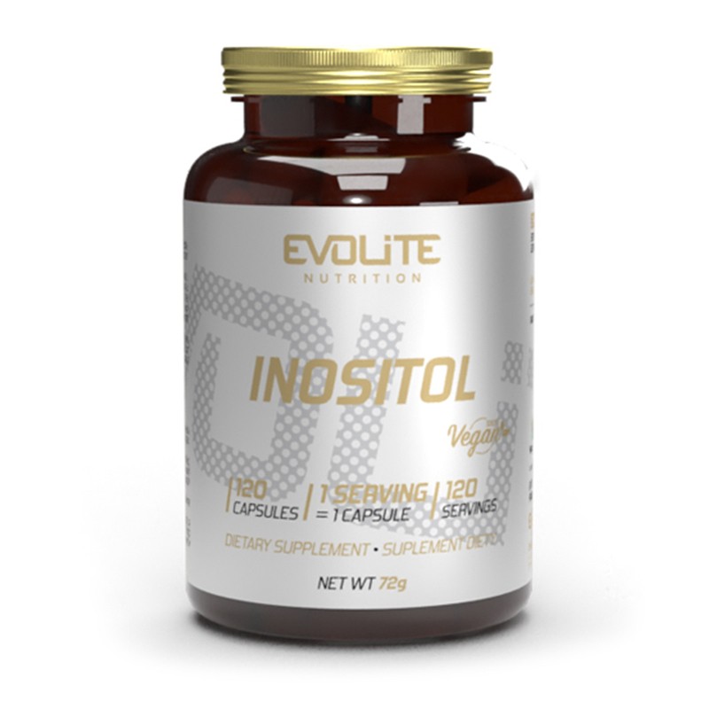 Evolite Inositol 500mg 120vkaps. Inozytol