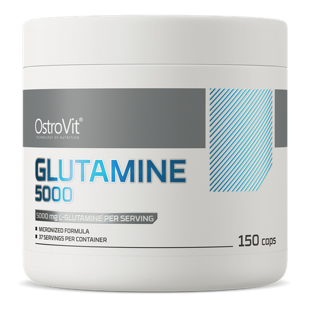 OstroVit Glutamine 5000mg 150kaps. Glutamina