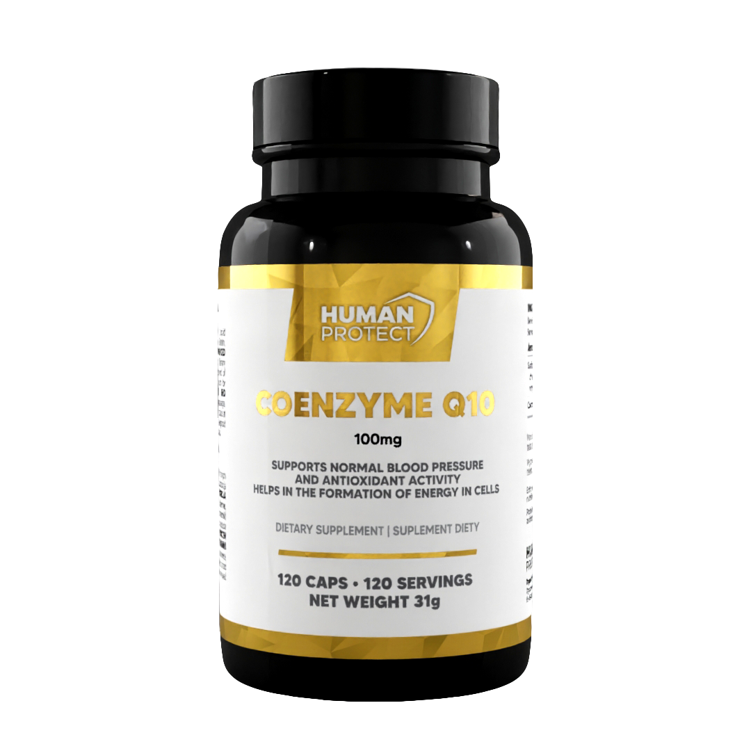 Human Protect Coenzyme Q10 100mg 120softgels Koenzym Q10