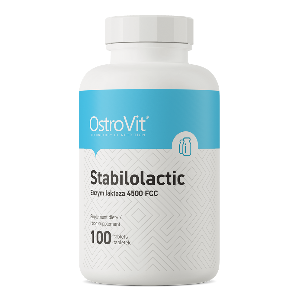 OstroVit Stabilolactic 100tab. Trawienie laktozy