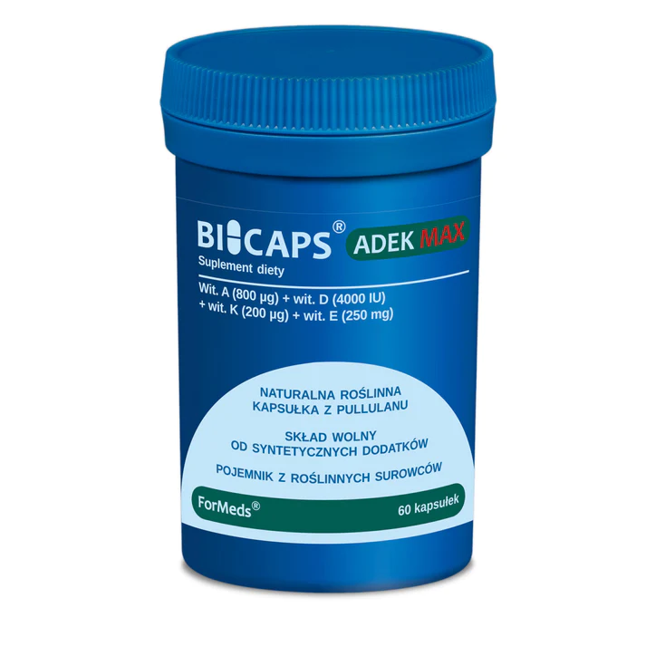 ForMeds Bicaps ADEK Max 60kaps. Witaminy A,D,E,K