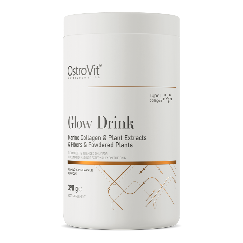 OstroVit Glow Drink 390g Włosy Skóra Paznokcie
