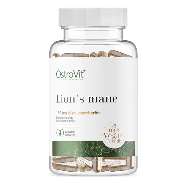 OstroVit Lion's Mane Soplówka Vege 60vkaps.