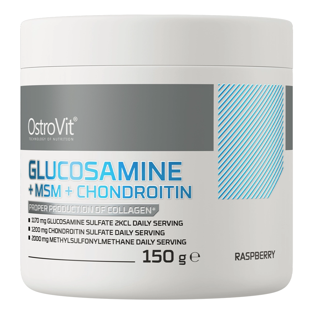 OstroVit Glucosamine+MSM+Chondroitin 150g Siarczanu Glukozaminy