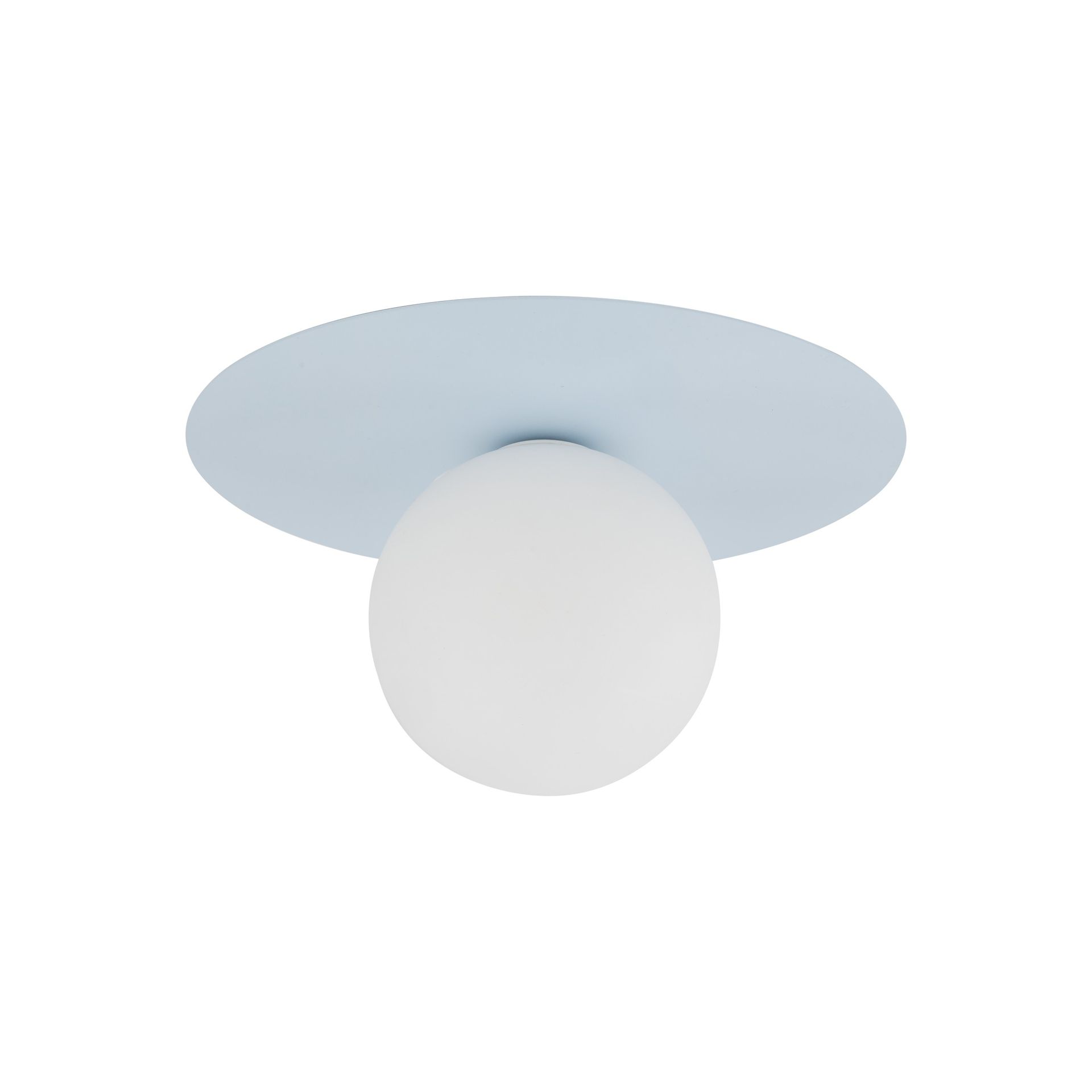 Niebieska lampa sufitowa z kloszem TK 10230 z serii PIXI