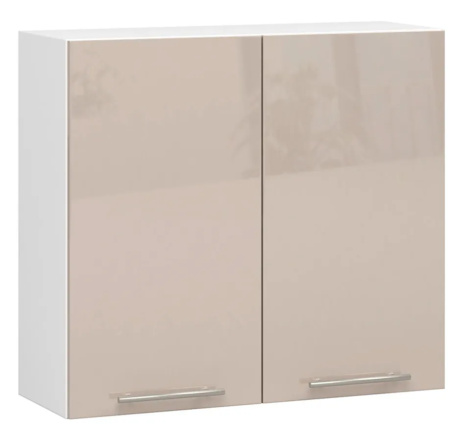 Nowoczesna szafka kuchenna cappuccino połysk W6-F04