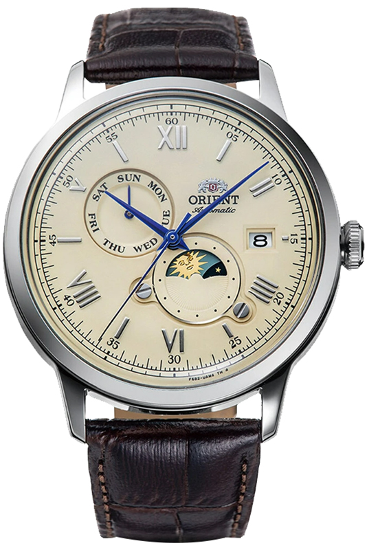 Zegarek Orient RA-AK0803Y30B Bambino Sun & Moon