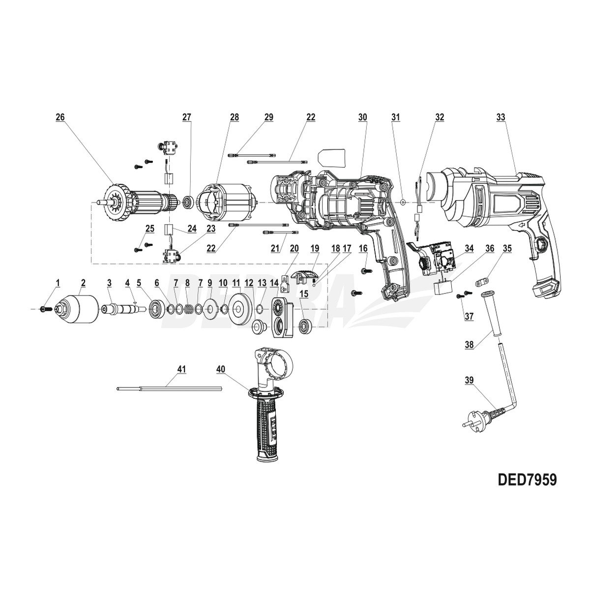 Śruba Mocująca Uchwyt Wiertarski