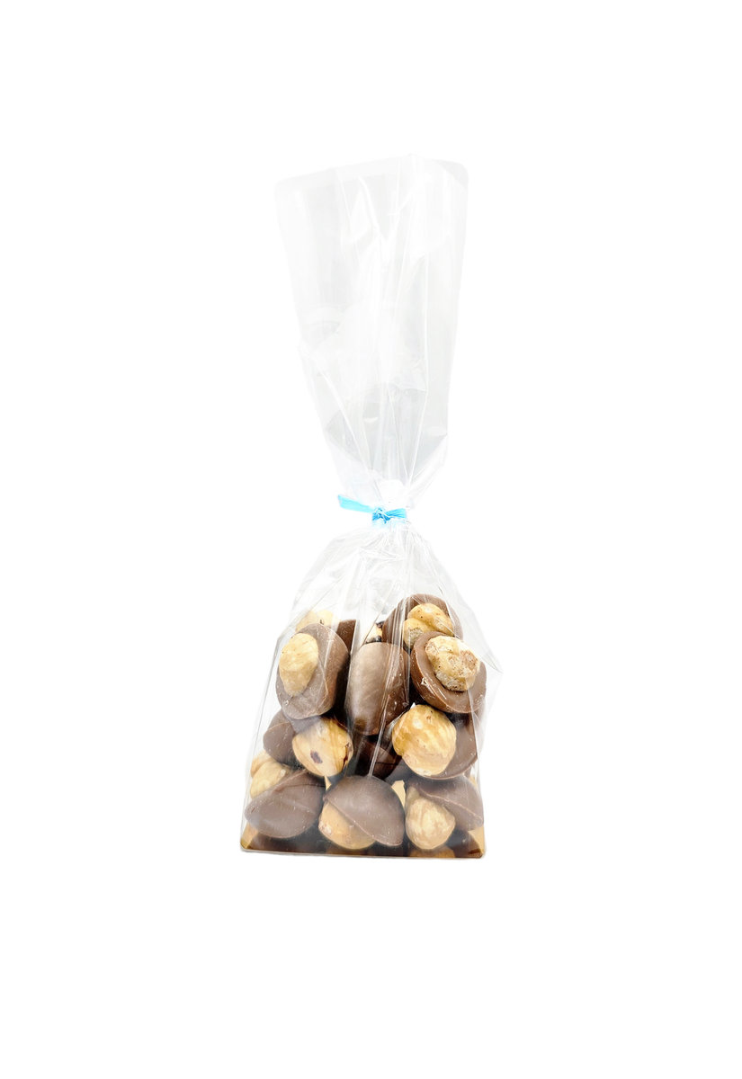 Orzechy laskowe w mlecznej czekoladzie 50g