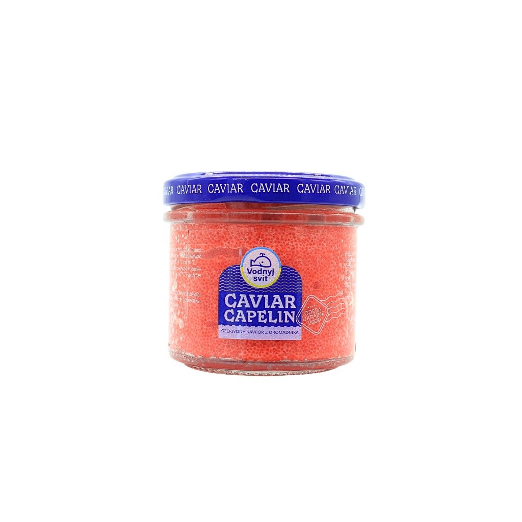 Kawior Capelin Czerwony 