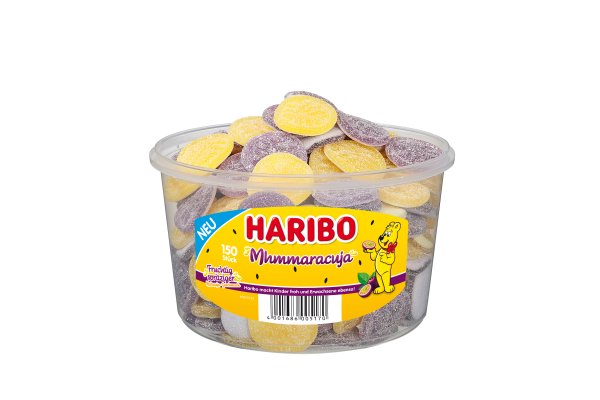 HARIBO Mhmmaracuja!  1,2kg - 150 SZTUK !! Żelki niemieckie