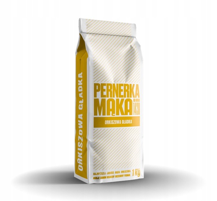 MĄKA ORKISZOWA JASNA GŁADKA TYP 630 1KG PERNERKA