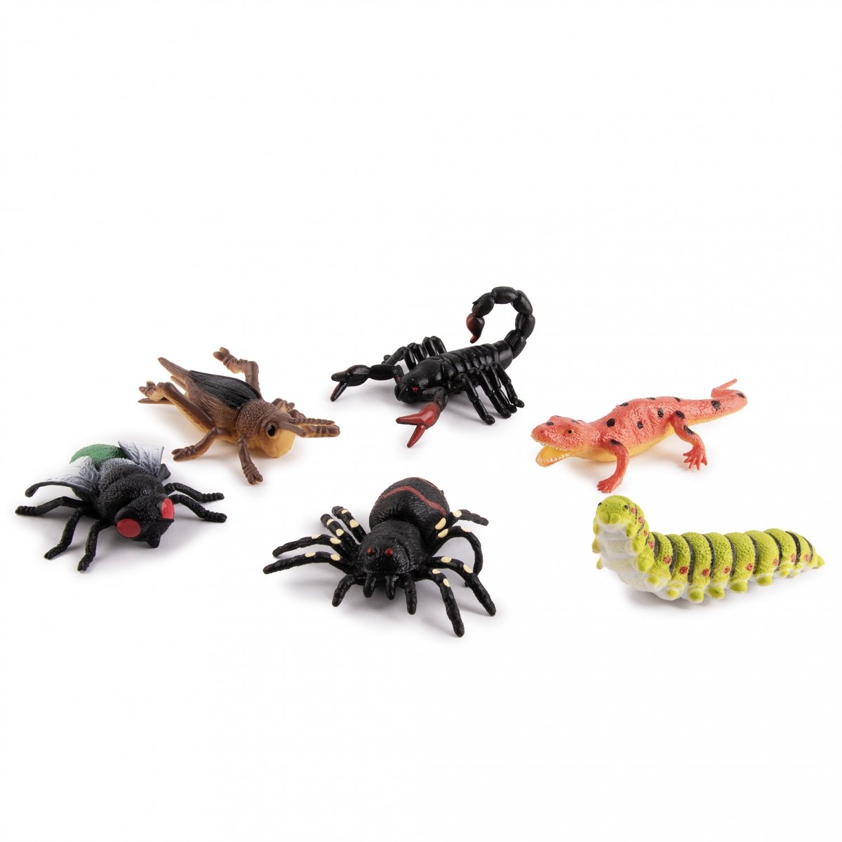 Apli Kids, zestaw gniotków sensorycznych, insekty 6 sztuk