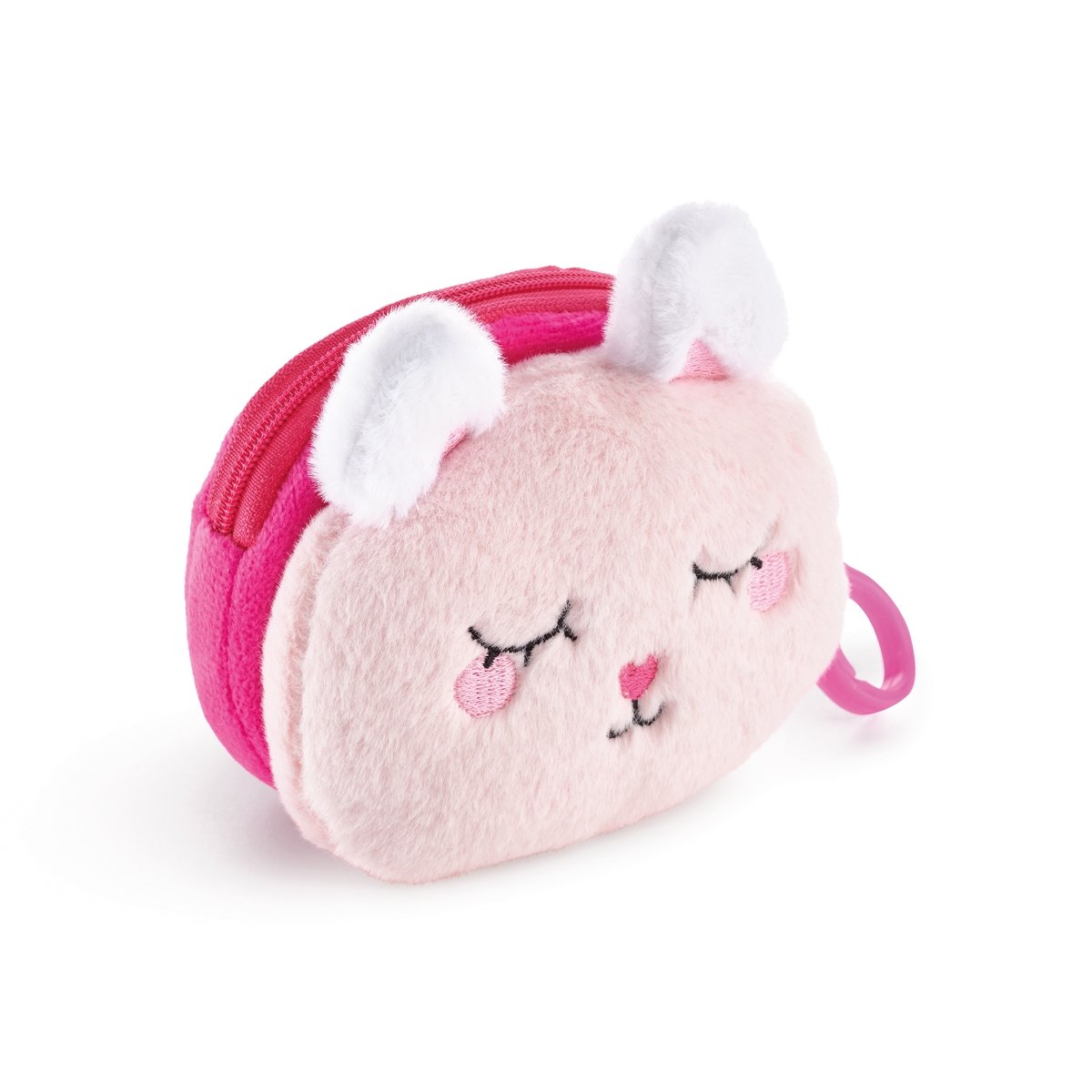 Miquelrius, portfelik z futerkiem, królik