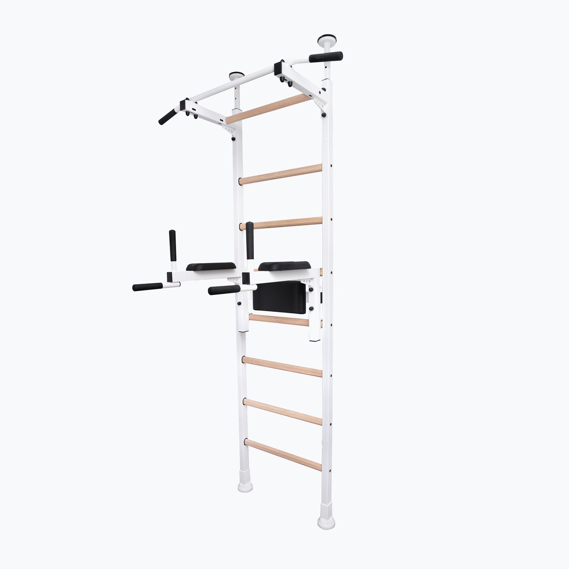 Drabinka gimnastyczna BenchK 522W white matte/oak WYSYŁKA W 24H 30 DNI NA ZWROT