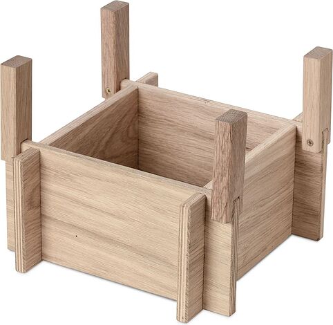 Squarely Podstawa BaseON naturalny dąb do doniczki samonawadniającej GrowON 214-6A0