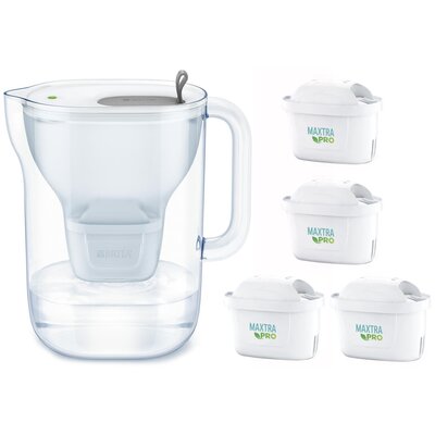 Dzbanek filtrujacy Brita Style PF XL + 4 filtry MAXTRA PRO Pure Performance szary