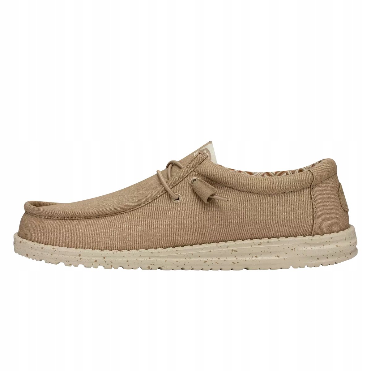 Męskie Lekkie Mokasyny Buty Półbuty Wsuwane HeyDude Wally Stretch Canvas 42