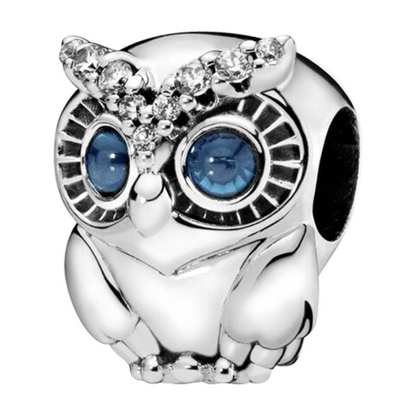 Zawieszka SREBRO 925 Charms koralik do PANDORA Sowa