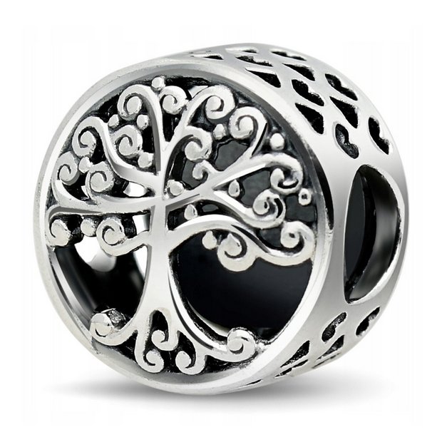Zawieszka SREBRO 925 Charms koralik do PANDORA Drzewo Rodzinne