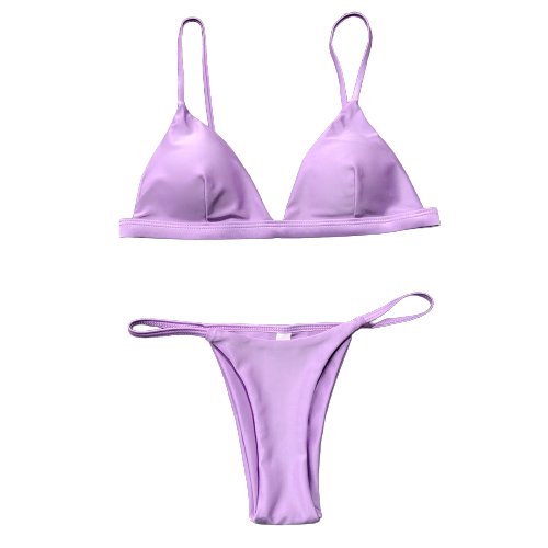 Bikini Brazylijskie Dwuczęściowy Strój Kąpielowy STRINGI - S