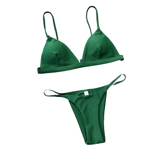 Bikini Brazylijskie Dwuczęściowy Strój Kąpielowy STRINGI - S