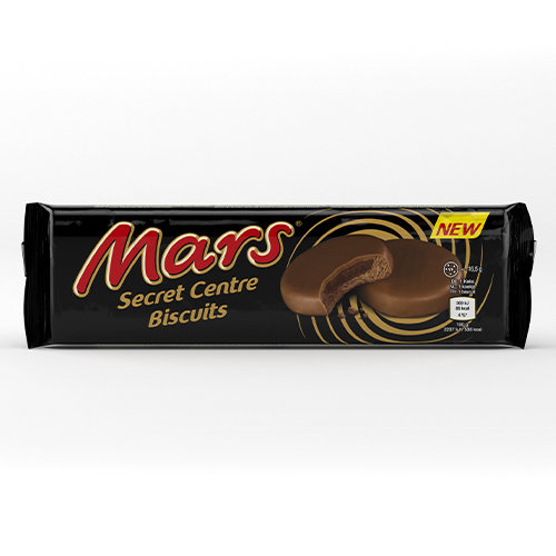 Mars Ciasteczka nadziewane karmelem i oblane mleczną czekoladą 132g