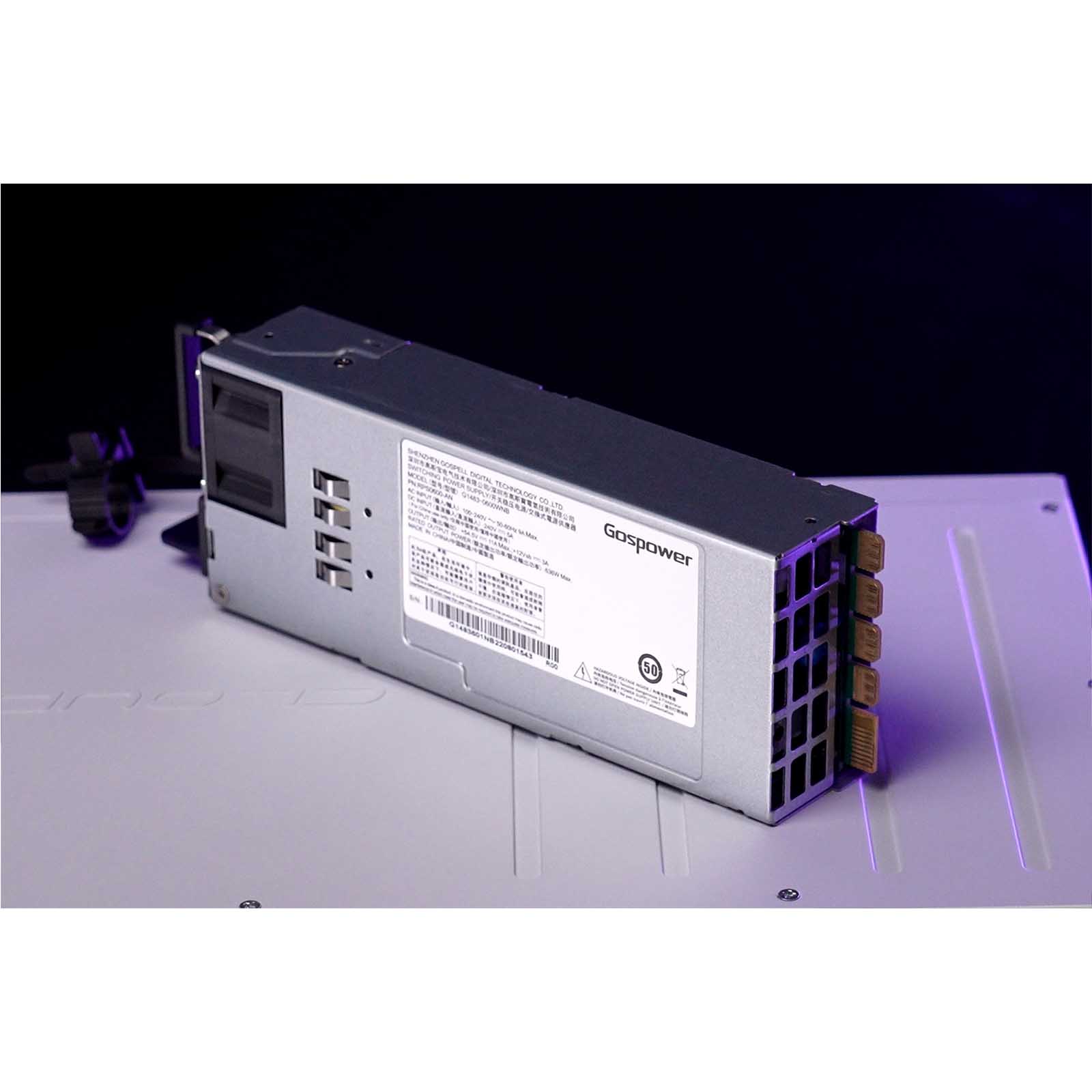 MikroTik zasilacz Hot Swap 54.5V 10.35A 600W do CRS320-8P-8B-4S+RM (G1483-0600WNB)