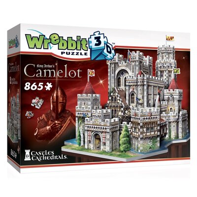 Wrebbit Puzzle 3D King Arthurs Camelot 865 elementów